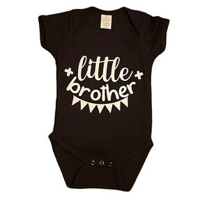 Little‎ Brother|Infant Creeper| Bodysuit| Baby Boy| Baby Gift| 12-18 Months NEW